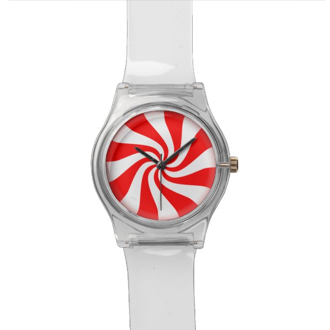 Peppermint-Snoep Horloge (Close Up)