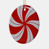 Peppermint-Snoep Keramisch Ornament (Rechts)