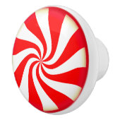 Peppermint-Snoep Keramische Knop (Rechts)