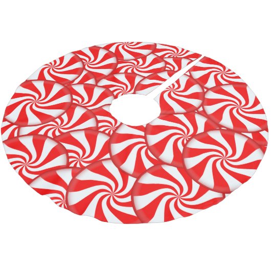 Peppermint-Snoep Kerstboom Rok (Gekanteld)