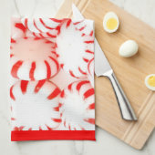 Peppermint Snoep Kitchen Towelen Theedoek (Quarter Fold)