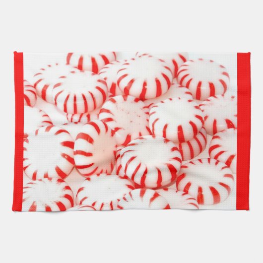 Peppermint Snoep Kitchen Towelen Theedoek (Horizontaal)