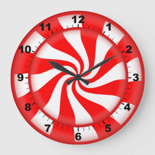 Peppermint snoep klok