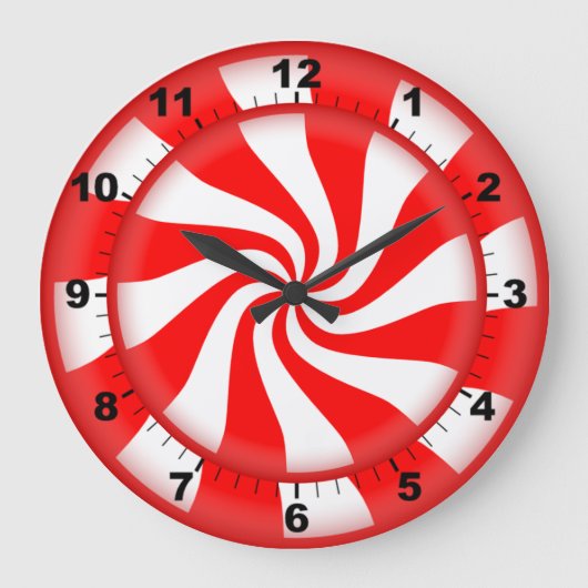 Peppermint snoep klok (Voorkant)