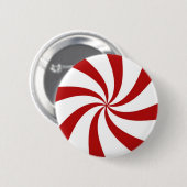 Peppermint-Snoep - knop Ronde Button 5,7 Cm (Voorkant /achterkant)