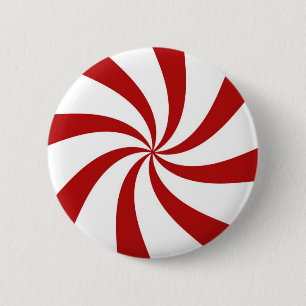 Peppermint-Snoep - knop Ronde Button 5,7 Cm