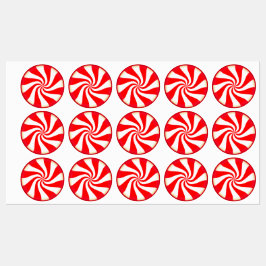 Peppermint-Snoep Labels