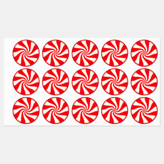 Peppermint-Snoep Labels