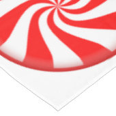 Peppermint Snoep Merry Kerstmis Tafelkleed (Gekanteld)