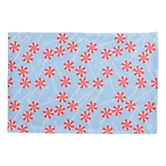 Peppermint Snoep Mints Kerstmis Kussensloop (Achterkant)