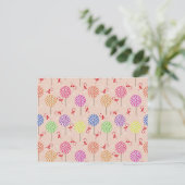 Peppermint Snoep Mints Kerstmis, snoepsnoeren Briefkaart (Staand voorkant)
