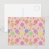 Peppermint Snoep Mints Kerstmis, snoepsnoeren Briefkaart (Voorkant / Achterkant)