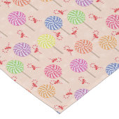 Peppermint Snoep Mints Kerstmis, snoepsnoeren Korte Tafelloper (Hoek)