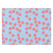 Peppermint Snoep Mints Kerstmis Tafelkleed (Voorkant (Horizontaal))