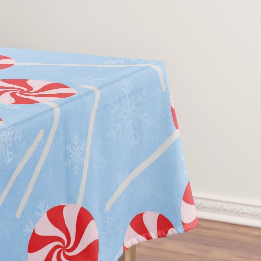 Peppermint Snoep Mints Kerstmis Tafelkleed (Voorbeeld)