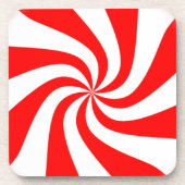 Peppermint Snoep Onderzetter set (Voorkant)