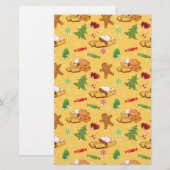 Peppermint-Snoep, ontbijtkoek Briefpapier (Voorkant / Achterkant)