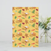Peppermint-Snoep, ontbijtkoek Briefpapier (Staand voorkant)