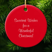 Peppermint Snoep Ornament