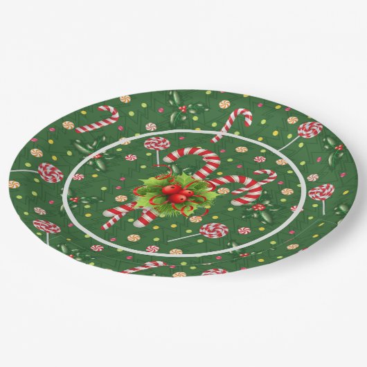 Peppermint Snoep Papier Bord (Gekanteld)