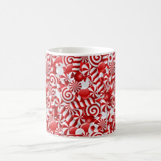 Peppermint Snoep Patroon Koffiemok (Center)