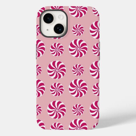 Peppermint Snoep Phone Case (Achterkant)