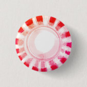 Peppermint-Snoep Ronde Button 3,2 Cm (Voorkant)