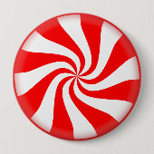 Peppermint-Snoep Ronde Button 4,0 Cm (Voorkant)