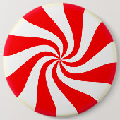 Peppermint-Snoep Ronde Button 6,0 Cm (Voorkant)