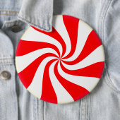 Peppermint-Snoep Ronde Button 6,0 Cm (In situ)