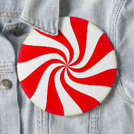 Peppermint-Snoep Ronde Button 6,0 Cm