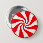 Peppermint-Snoep Ronde Button 7,6 Cm (Voorkant /achterkant)