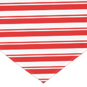 Peppermint Snoep Rood-wittebroodrooster Korte Tafelloper (Hoek)