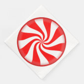 Peppermint-Snoep Servet (Hoek)