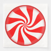 Peppermint-Snoep Servet (Voorkant)
