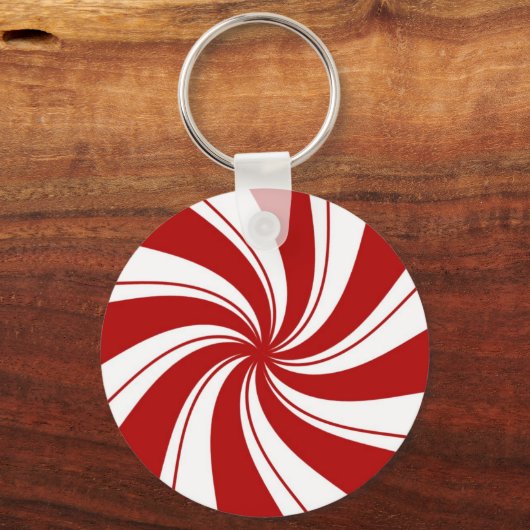 Peppermint Snoep - sleutelhanger (Voorkant)