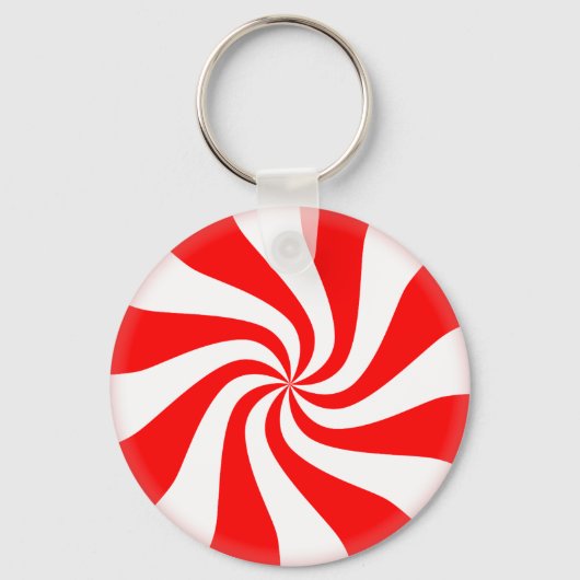 Peppermint-Snoep Sleutelhanger (Voorkant)