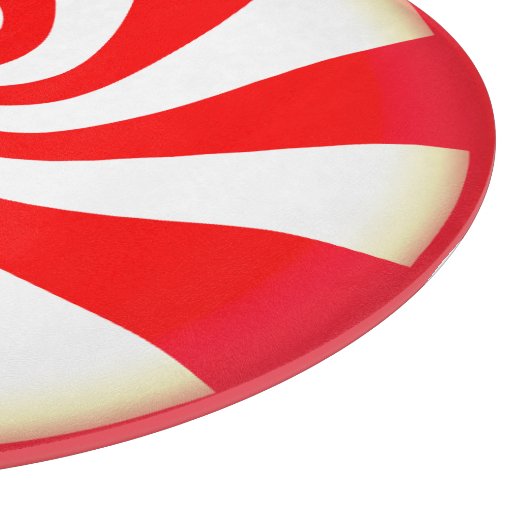 Peppermint-Snoep Snijplank (Hoek)