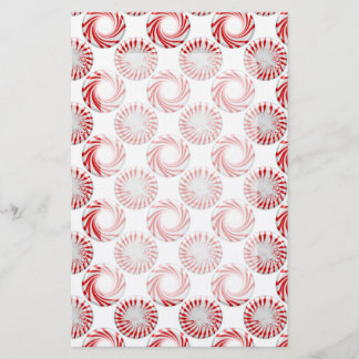 Peppermint Snoep Stippen Briefpapier