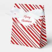 Peppermint snoep stripe op maat bedankdoosjes (Voorkant Zijde)