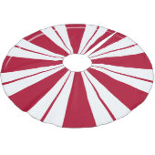 Peppermint Snoep Stripes Kerstboom Rok (Gekanteld)