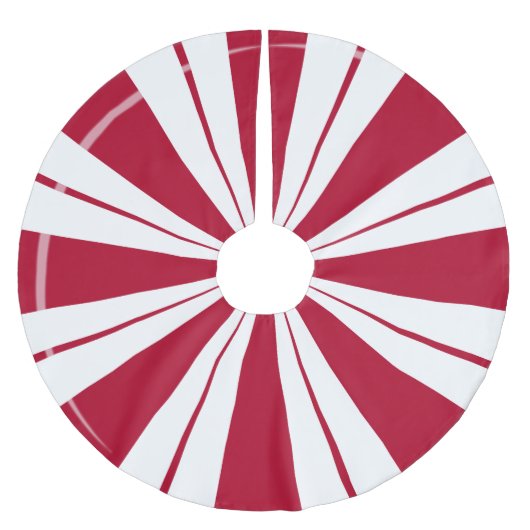 Peppermint Snoep Stripes Kerstboom Rok (Voorkant)