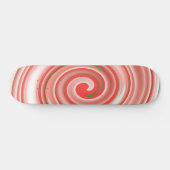 Peppermint Snoep Swirl Persoonlijk Skateboard (Horizontaal)