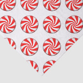 Peppermint-Snoep Tissuepapier (Detail)