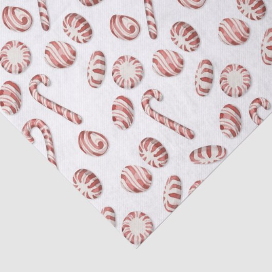 Peppermint Snoep-weefselpapier Tissuepapier (Detail)