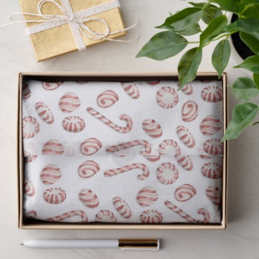 Peppermint Snoep-weefselpapier Tissuepapier (Geschenk)