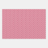 Peppermint Snoepjes Kerstmis Inpakpapier Vel (Voorkant 2)