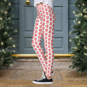 Peppermint Snoepjes Kerstmis Leggings