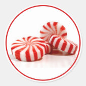 Peppermint Snoepjes Sticker (Voorkant)