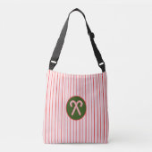 Peppermint/snoeprietkerstCanvas tas (Voorkant)